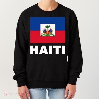 Haitian Flag Day Cool Haiti Flag Pride Women's Sweatshirt