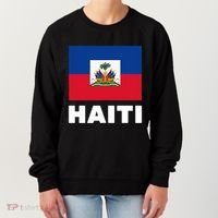 Haitian Flag Day Cool Haiti Flag Pride Women's Sweatshirt thumb 0