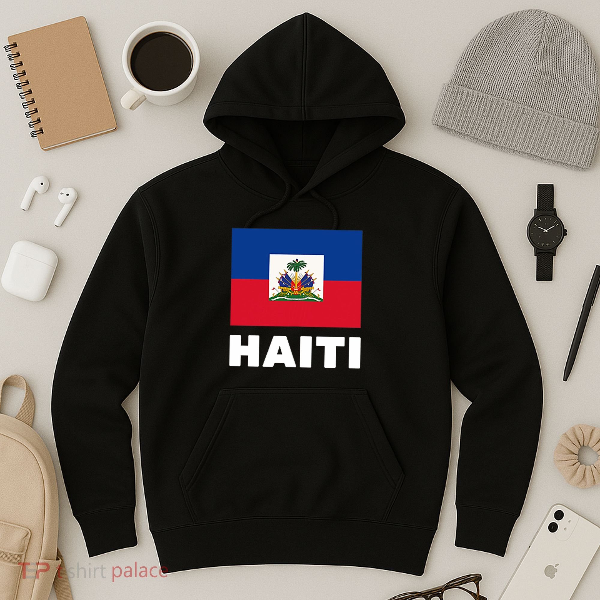 Haitian Flag Day Cool Haiti Flag Pride Hoodie