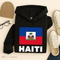 Haitian Flag Day Cool Haiti Flag Pride Hoodie thumb 4