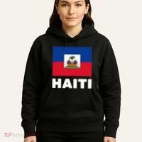 Haitian Flag Day Cool Haiti Flag Pride Hoodie thumb 5