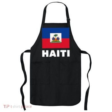 Haitian Flag Day Cool Haiti Flag Pride Apron