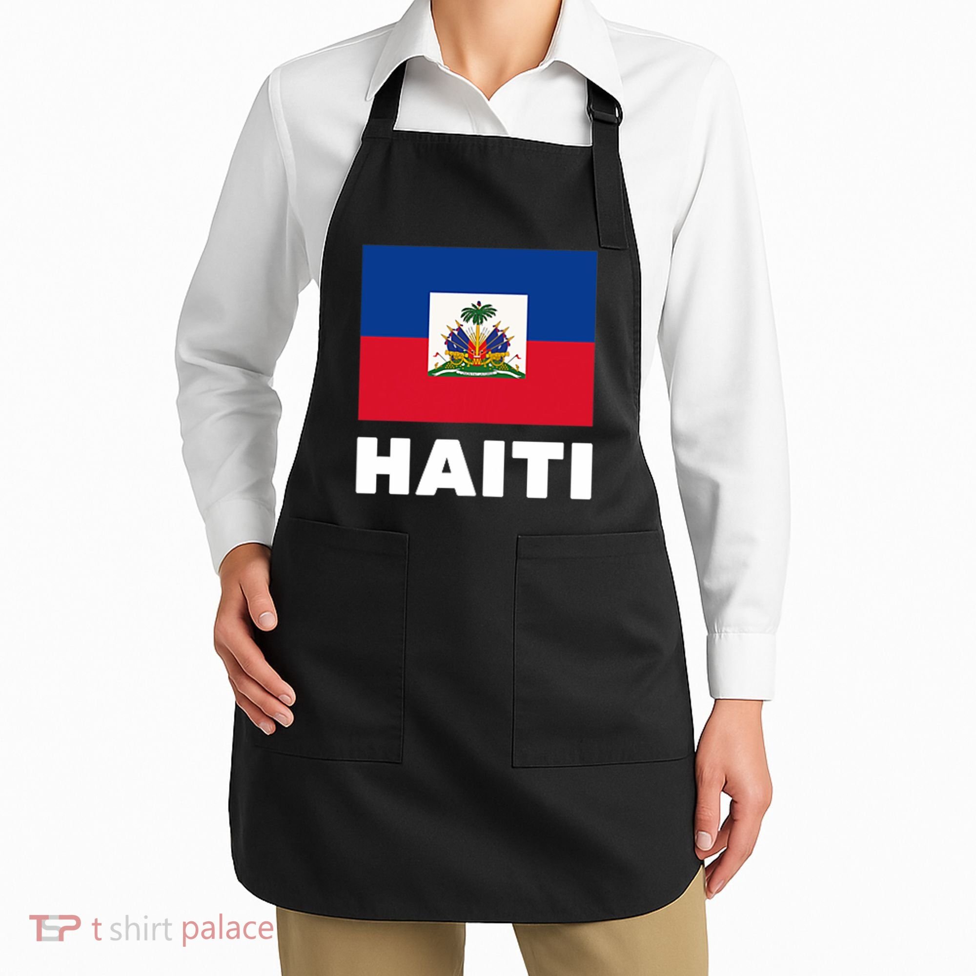 Haitian Flag Day Cool Haiti Flag Pride Apron