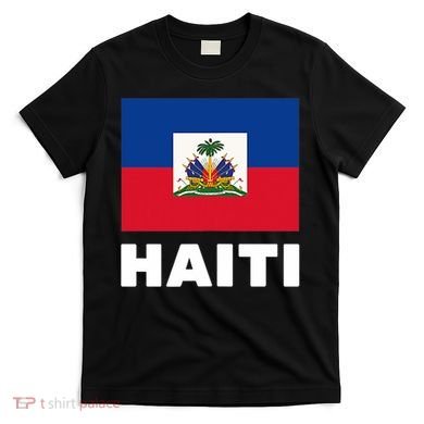 Haitian Flag Day Cool Haiti Flag Pride T-Shirt