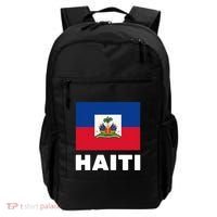 Haitian Flag Day Cool Haiti Flag Pride Backpack thumb 0