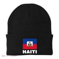 Haitian Flag Day Cool Haiti Flag Pride Beanie thumb 0