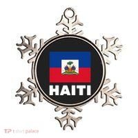 Haitian Flag Day Cool Haiti Flag Pride Ornament thumb 0