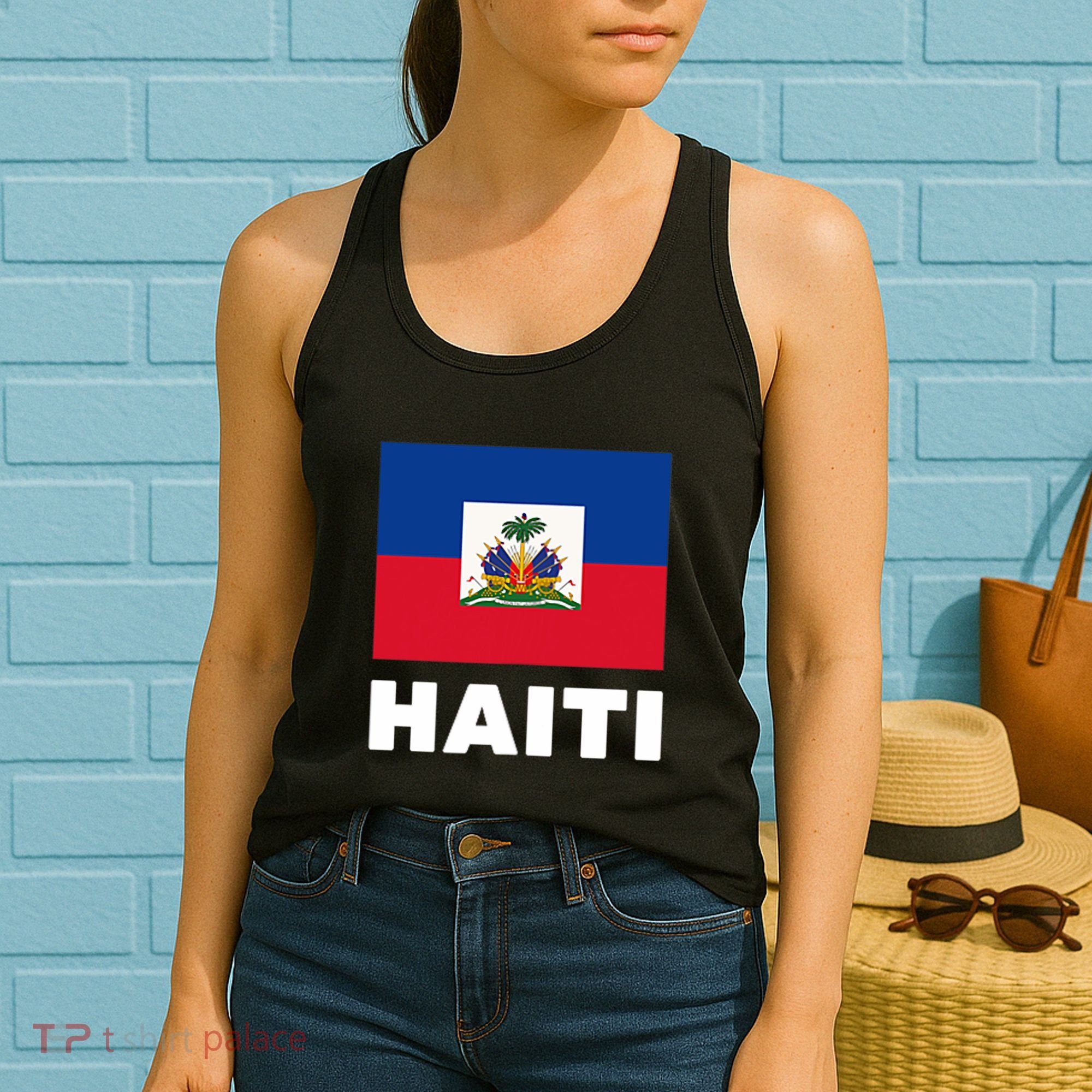 Haitian Flag Day Cool Haiti Flag Pride Women's Tank Top