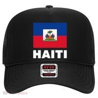 Haitian Flag Day Cool Haiti Flag Pride Hat thumb 0