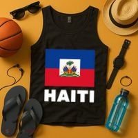 Haitian Flag Day Cool Haiti Flag Pride Tank Top thumb 4