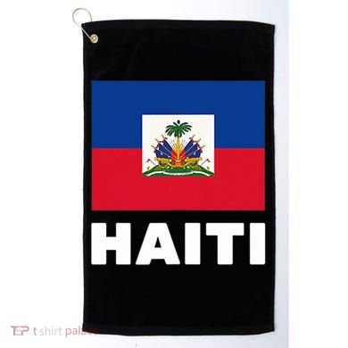 Haitian Flag Day Cool Haiti Flag Pride Golf Towel
