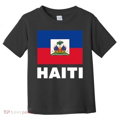 Haitian Flag Day Cool Haiti Flag Pride Toddler T-Shirt
