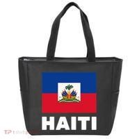 Haitian Flag Day Cool Haiti Flag Pride Tote Bag thumb 0
