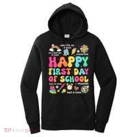 Happy First Day Of School Teacher 1st Back To School Women's Hoodie thumb 0
