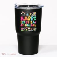 Happy First Day Of School Teacher 1st Back To School Tumbler thumb 0