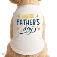 Happy Fathers Day Celebration Gift Doggie Tank thumb 0