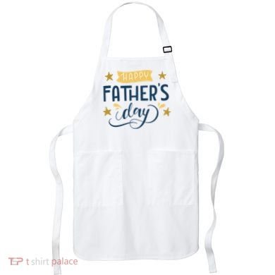 Happy Fathers Day Celebration Gift Apron