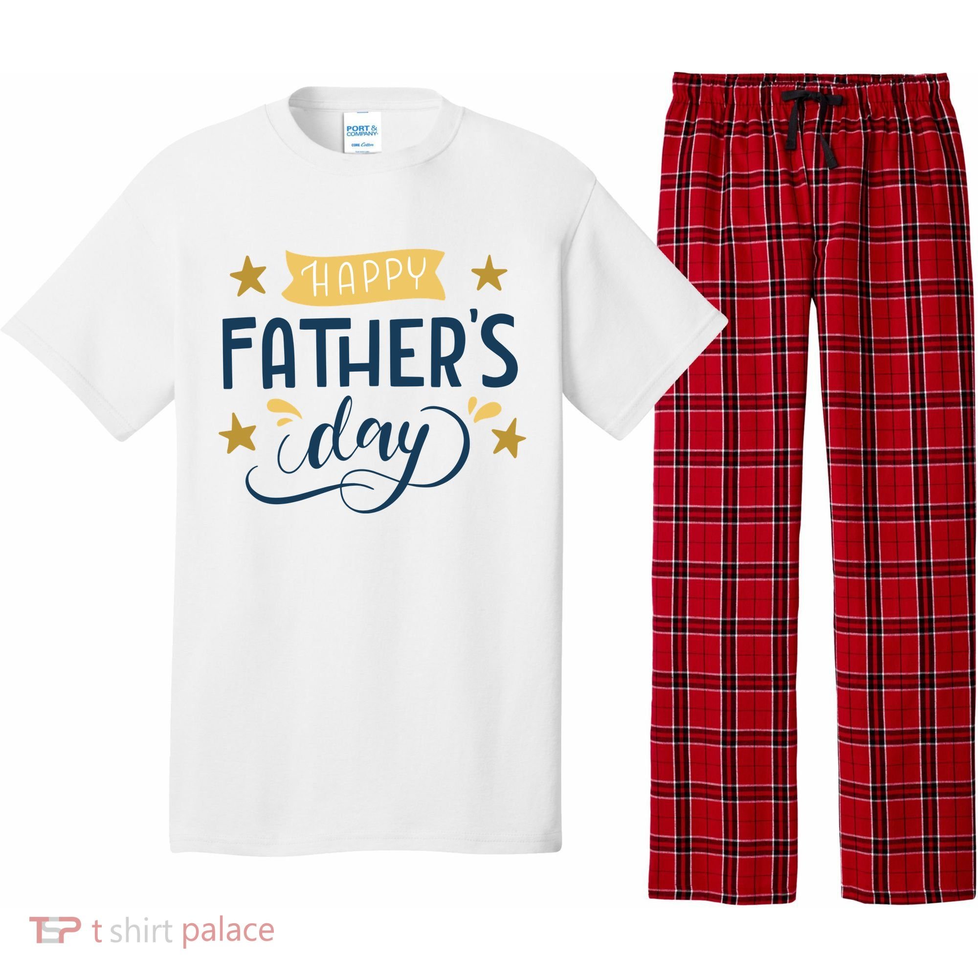 Happy Fathers Day Celebration Gift Pajama Set