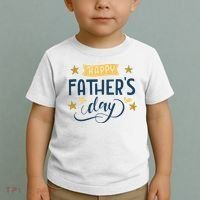 Happy Fathers Day Celebration Gift Toddler T-Shirt thumb 2