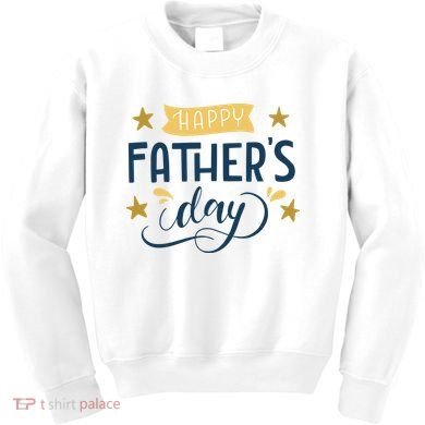 Happy Fathers Day Celebration Gift Kids Sweatshirt