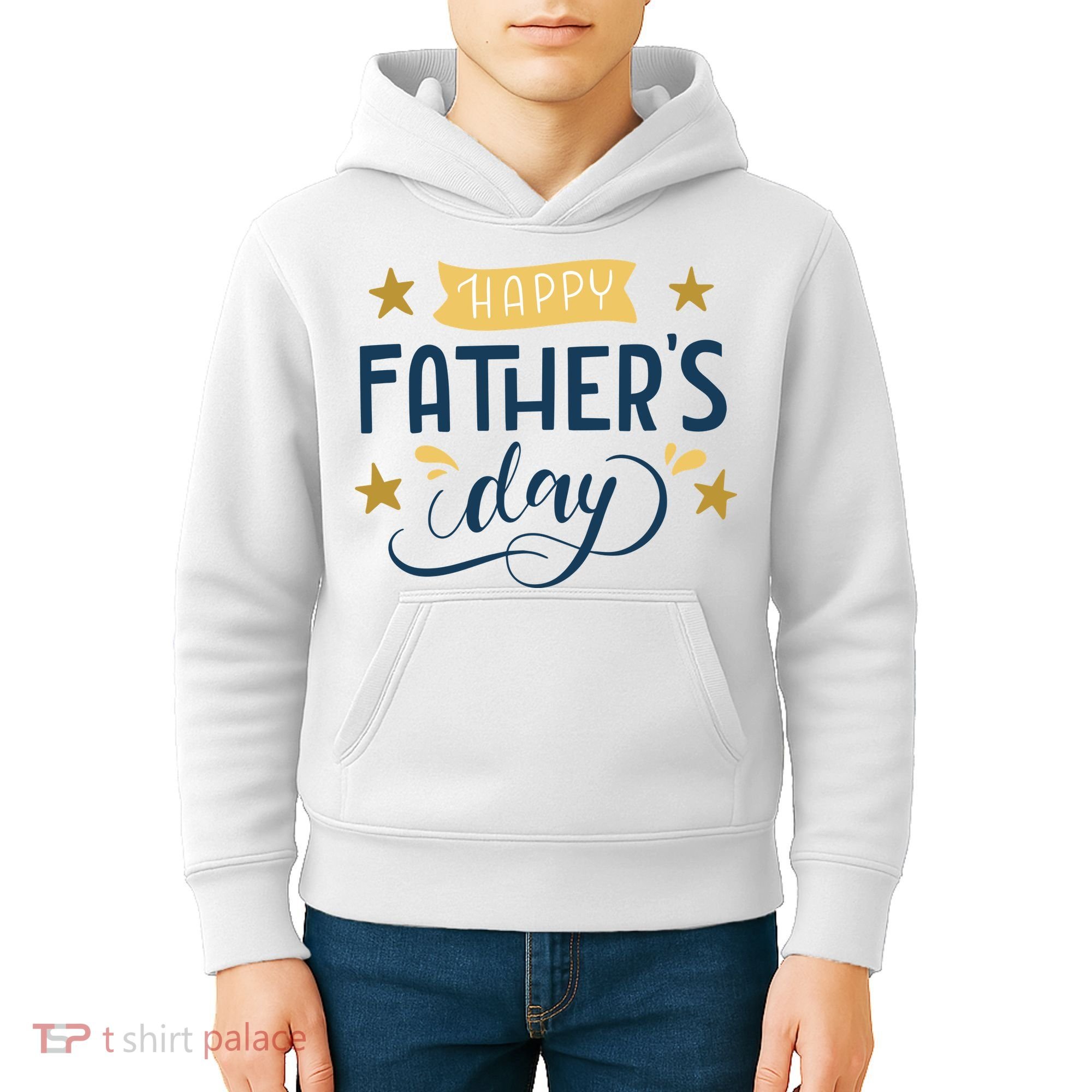 Happy Fathers Day Celebration Gift Kids Hoodie