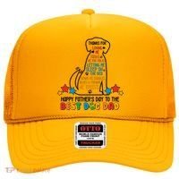 Happy Father's Dad To The Best Dog Dad Hat thumb 0