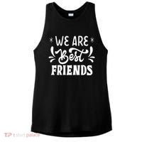 Happy Friendship Day Celebration Graphic Ladies PosiCharge Tri-Blend Wicking Tank thumb 0