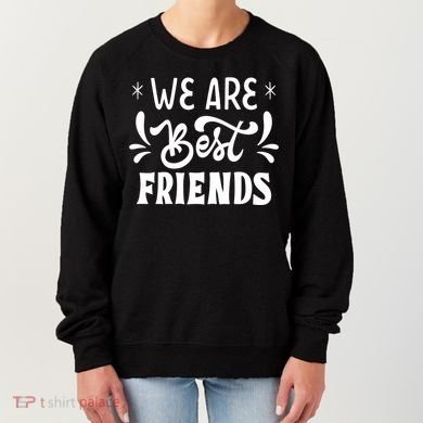 Happy Friendship Day Celebration Graphic Women's Sweatshirt