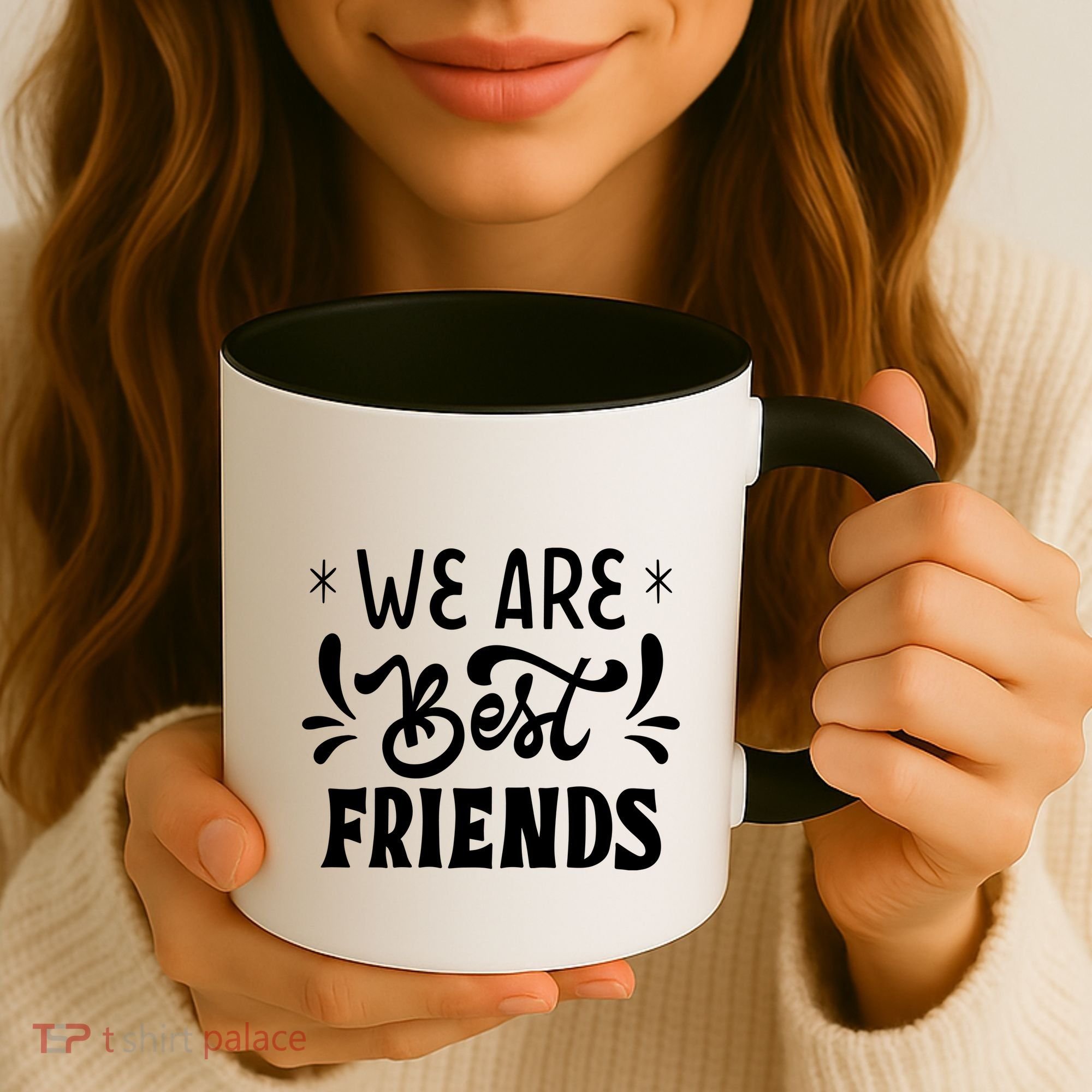 Happy Friendship Day Celebration Graphic Coffee Mug