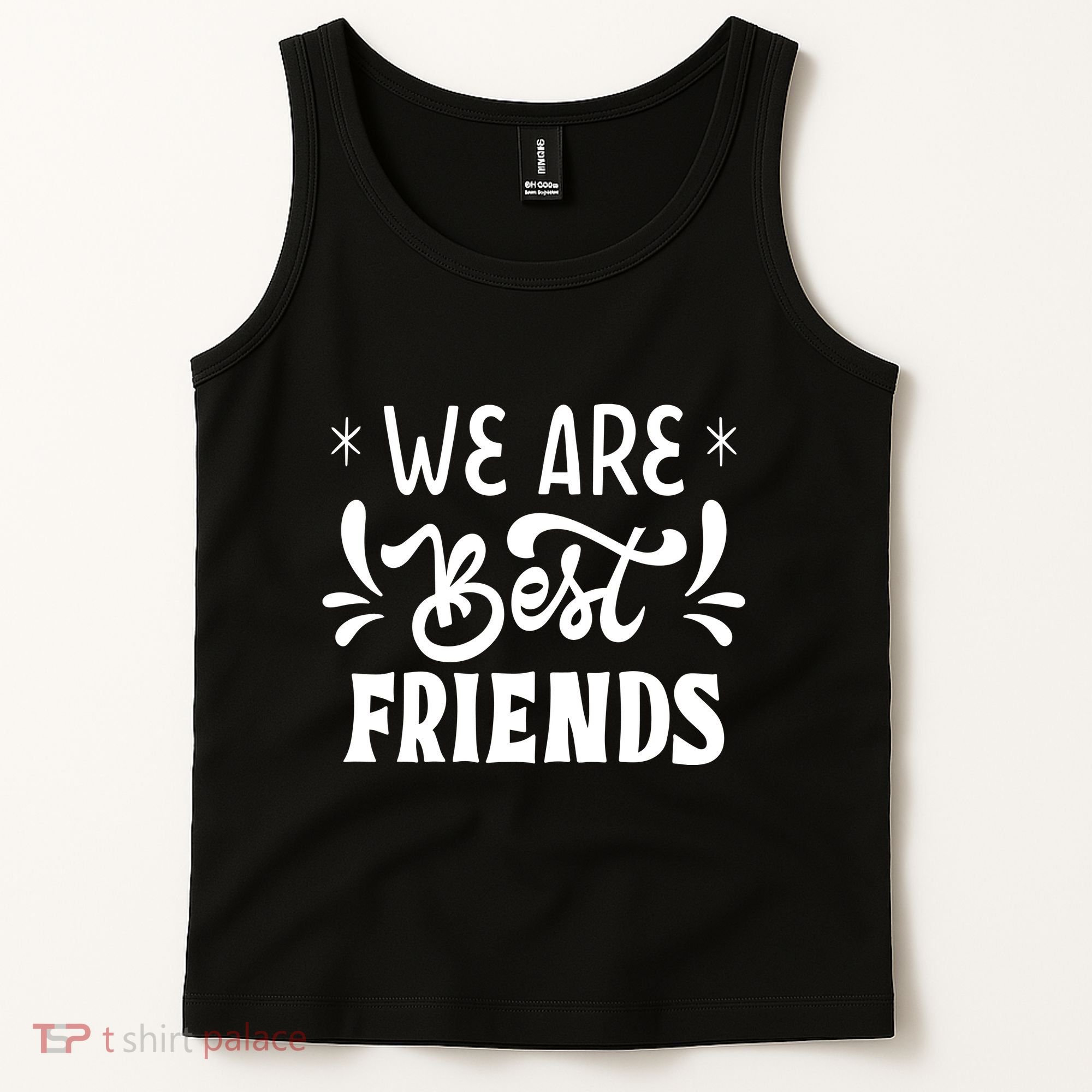 Happy Friendship Day Celebration Graphic Tank Top