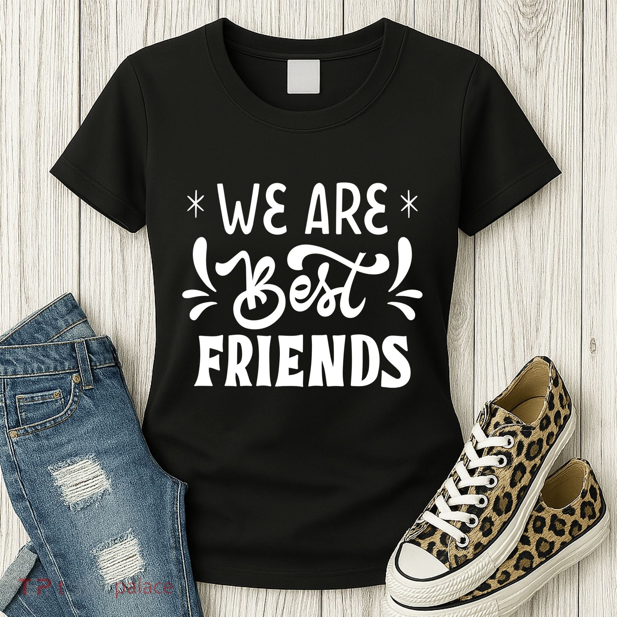 Happy Friendship Day Celebration Graphic Women's T-Shirt
