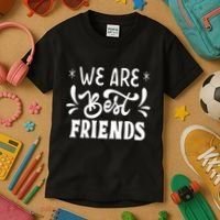 Happy Friendship Day Celebration Graphic Kids T-Shirt thumb 3