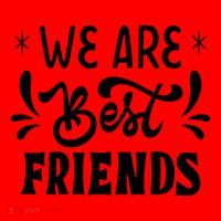 Happy Friendship Day Celebration Graphic Santa Hat thumb 1