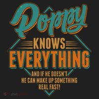 Happy Fathers Day Poppy Knows Everything Tumbler thumb 3