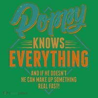 Happy Fathers Day Poppy Knows Everything Pajama Set thumb 2