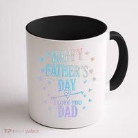 Happy Fathers Day I Love You Dad Papa Gift Coffee Mug thumb 1