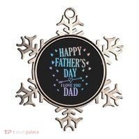 Happy Fathers Day I Love You Dad Papa Gift Ornament thumb 0