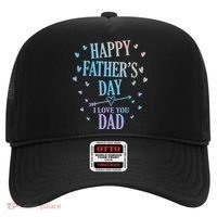 Happy Fathers Day I Love You Dad Papa Gift Hat thumb 0