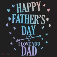 Happy Fathers Day I Love You Dad Papa Gift Hat thumb 2