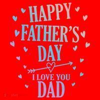 Happy Fathers Day I Love You Dad Papa Gift Santa Hat thumb 1
