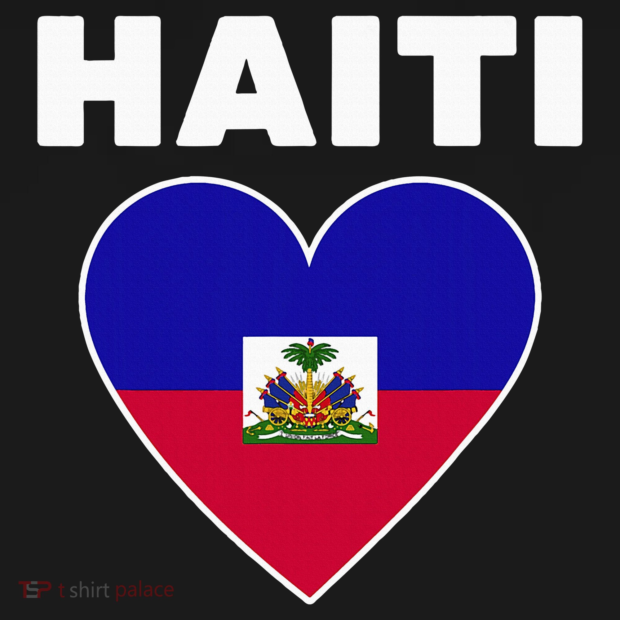 Haitian Flag Day Cool Haiti Flag Heart Pride Mousepad