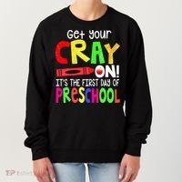 Happy First Day Of Preschool Women's Sweatshirt thumb 0