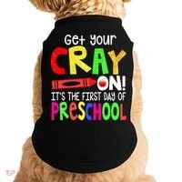 Happy First Day Of Preschool Doggie Tank thumb 0