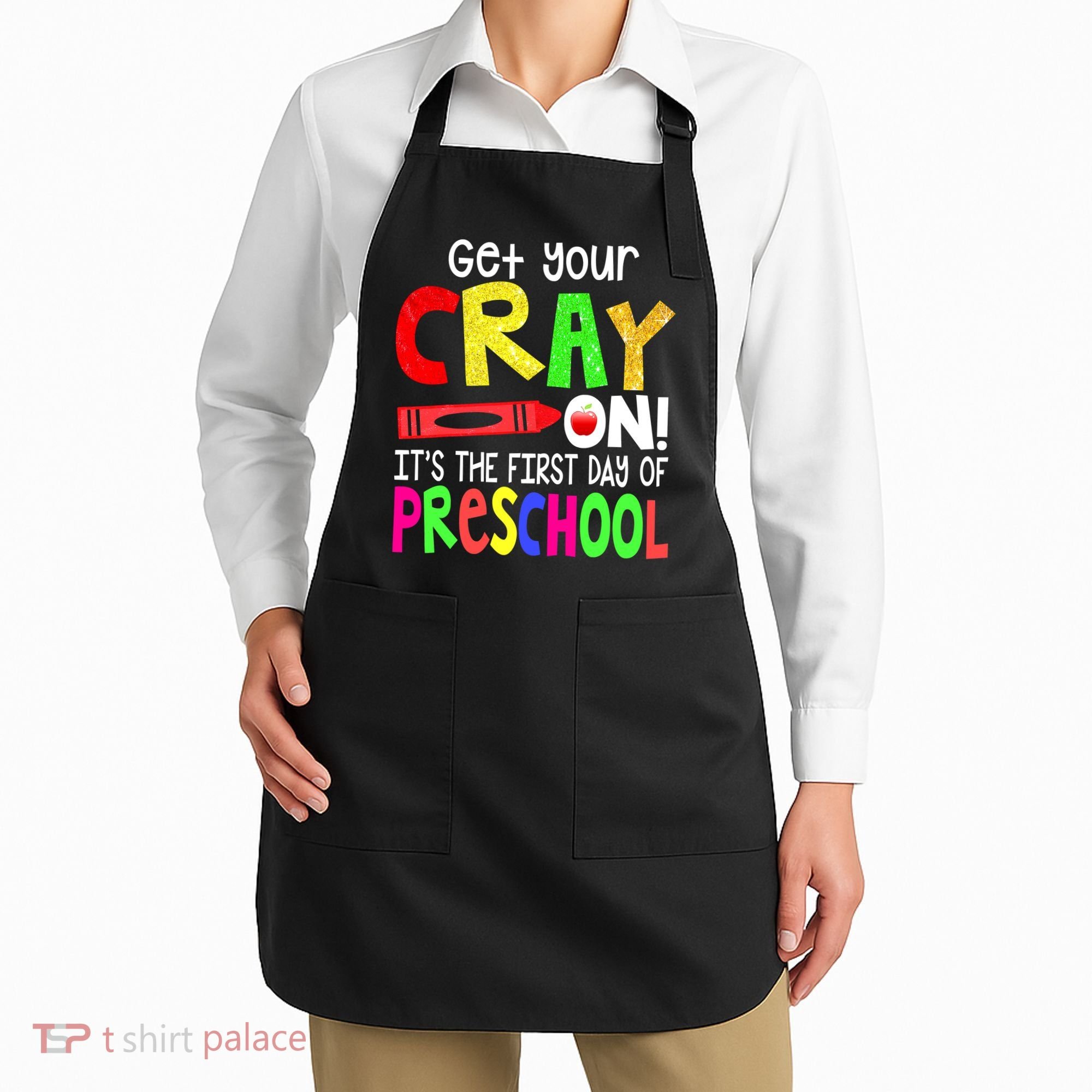 Happy First Day Of Preschool Apron