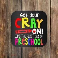 Happy First Day Of Preschool Coaster thumb 0