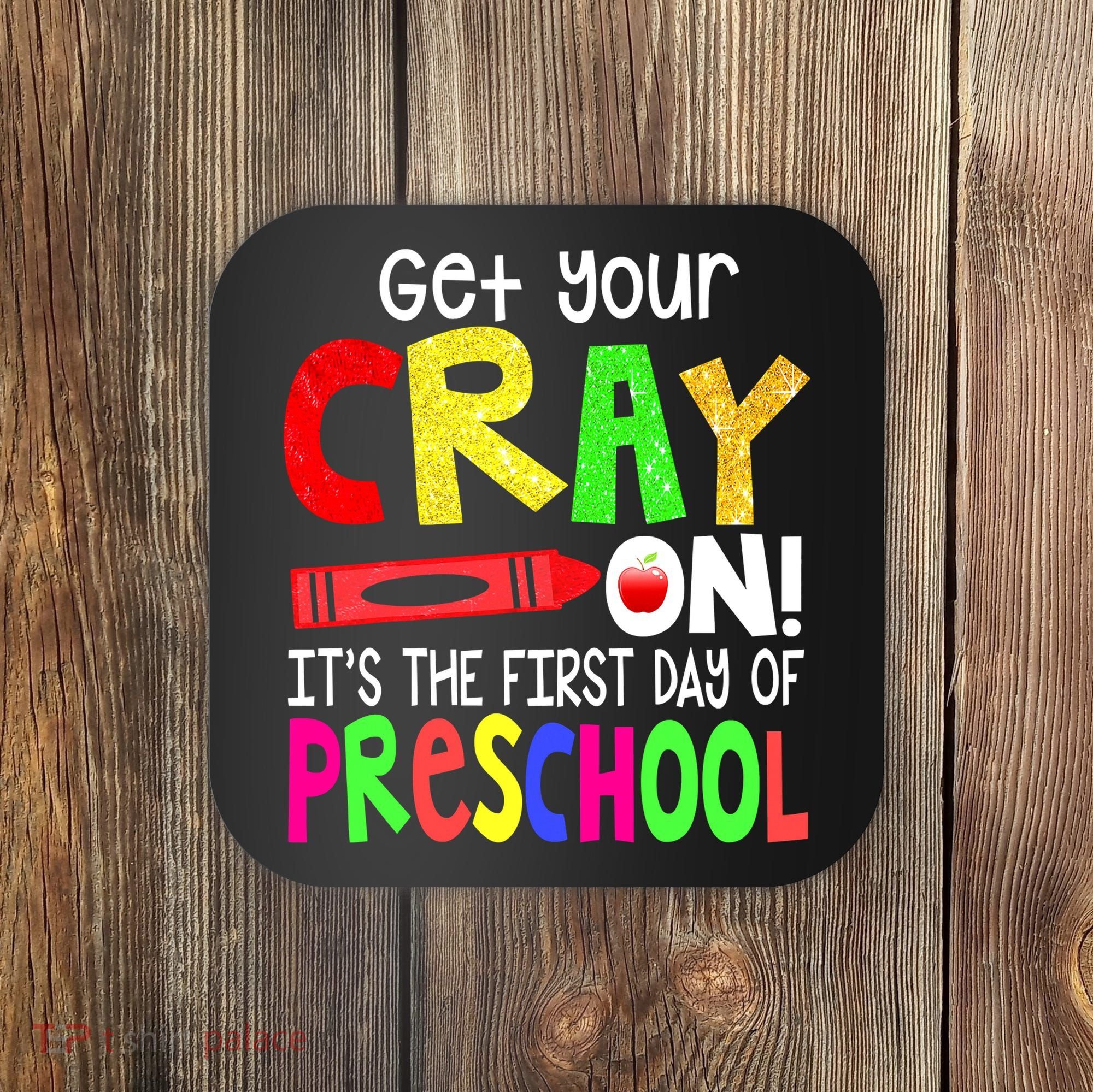 Happy First Day Of Preschool Coaster