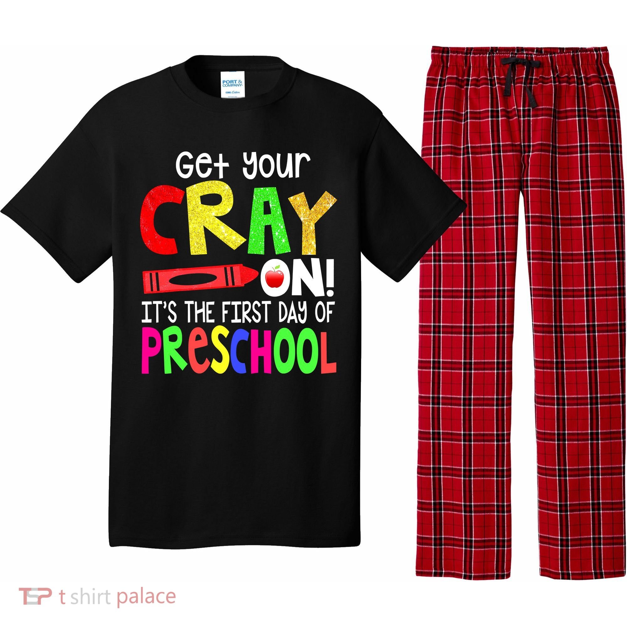 Happy First Day Of Preschool Pajama Set