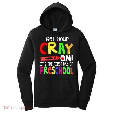 Happy First Day Of Preschool Women's Hoodie