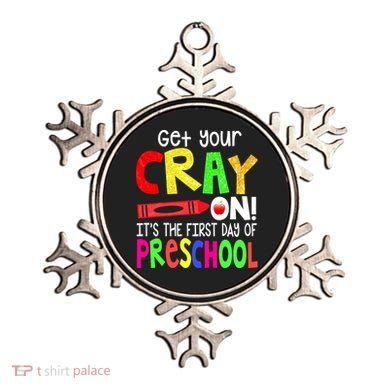 Happy First Day Of Preschool Ornament