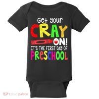 Happy First Day Of Preschool Baby Bodysuit thumb 0